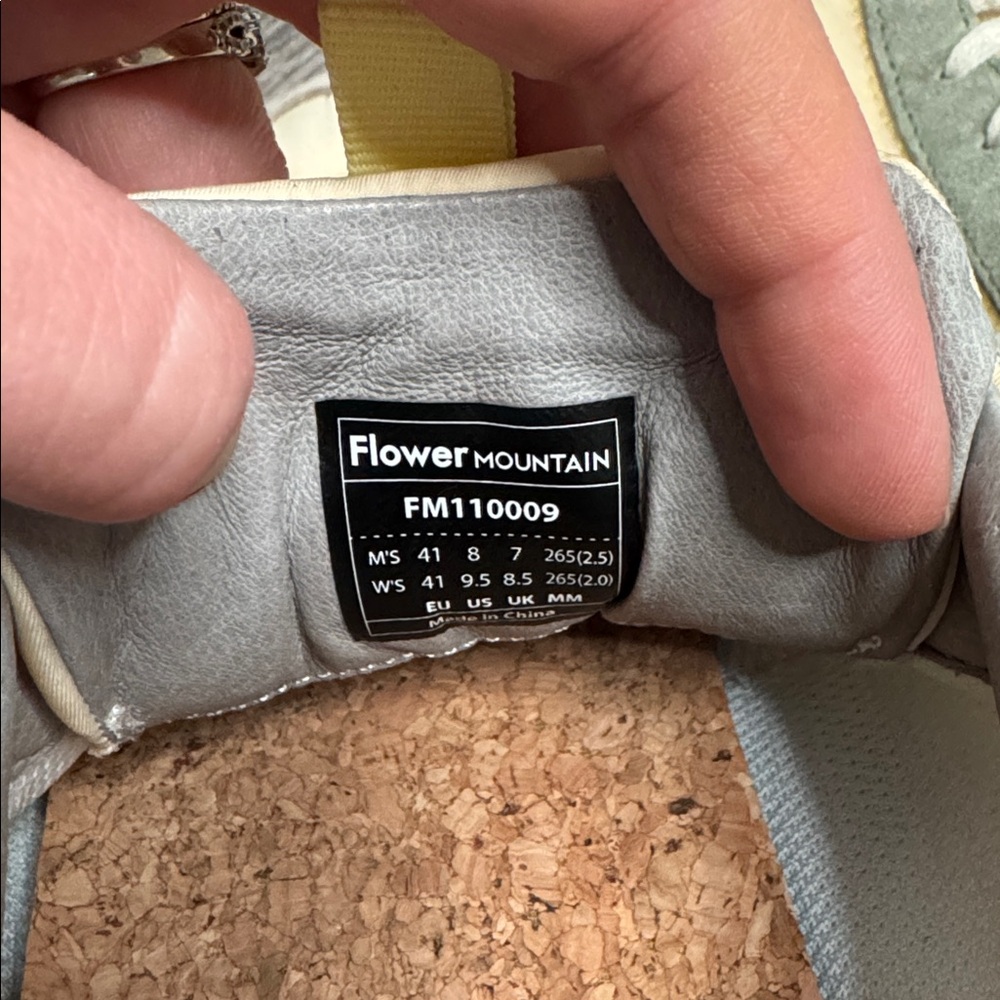 Flower Mountain Asuka Sneakers Size 9.5 - Picture 10 of 10